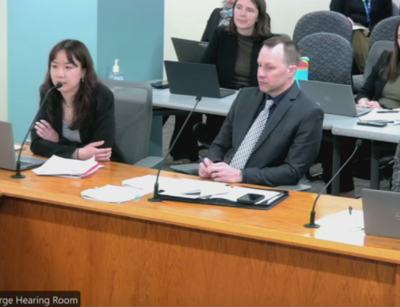 CEE and partner representatives speaking at the PUC