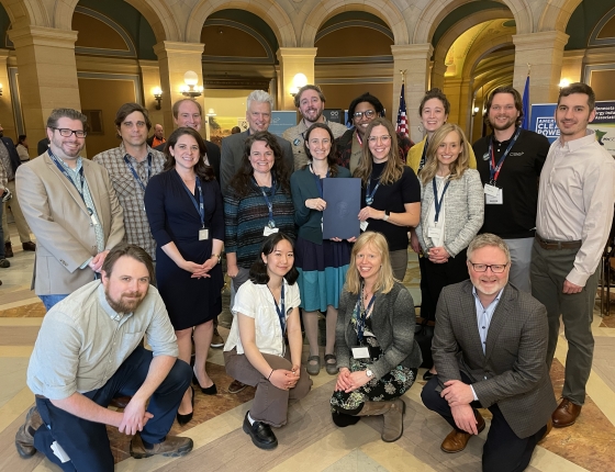 CEE staff at partners at MN legislature