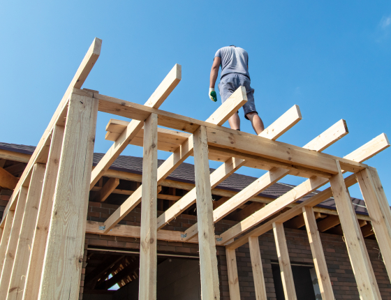 building construction site