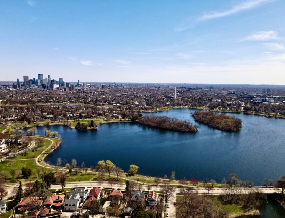 spring in Minneapolis