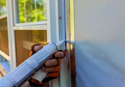 air sealing around window