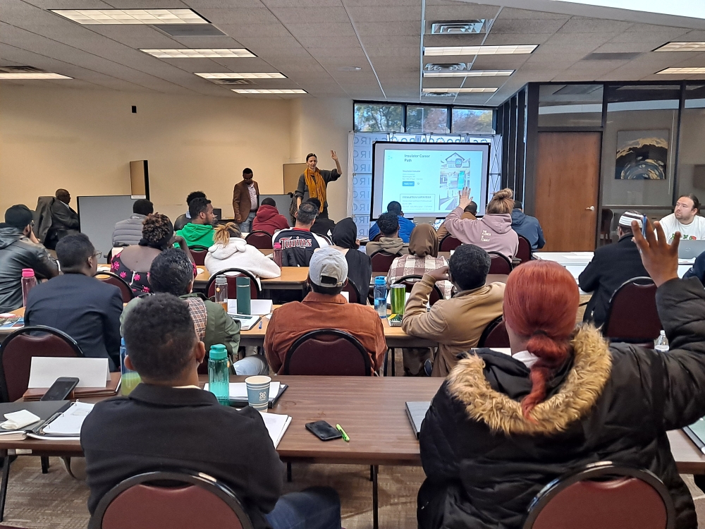 Workforce training session