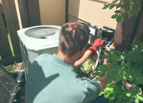 heat pump for AC
