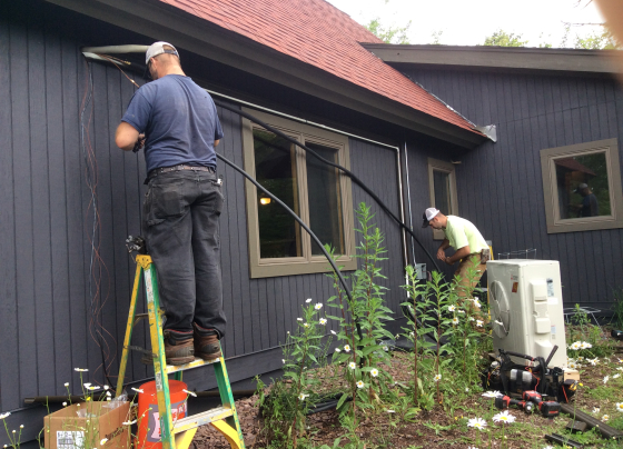 installing an ASHP