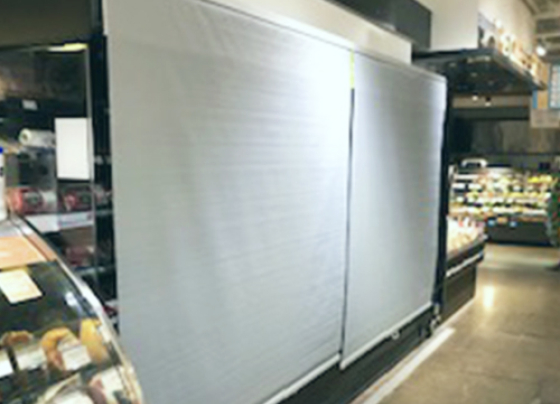 Fridge curtains